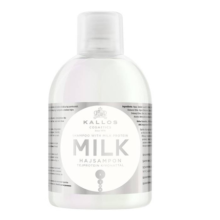 KJMN Milk Shampoo szampon do włosów z proteinami  mlecznymi 1000 ml