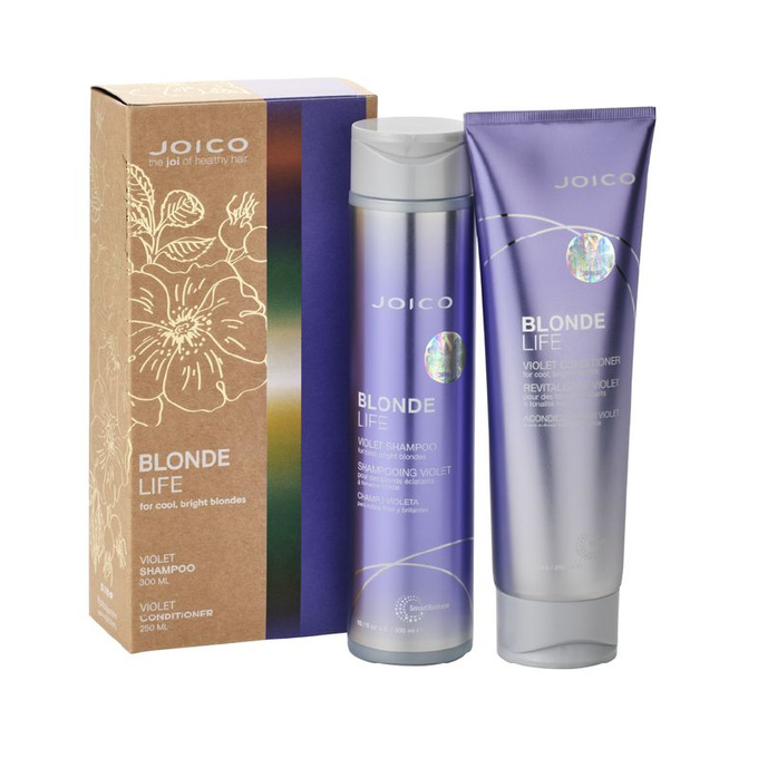 JOICO Blonde Life Violet – Zestaw do włosów blond chłodnych