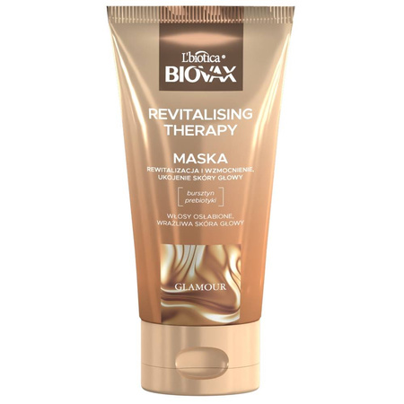 Biovax Glamour Revitalising Therapy maska do włosów 150 ml