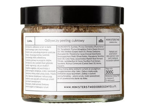 MINISTERSTWO. Śliwka - Odżywczy peeling cukrowy, 300 g