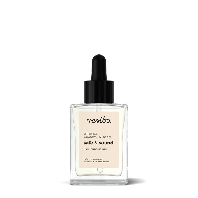 RESIBO Safe & Sound serum wygładzające i zabezpieczające końcówki włosów 15 ml