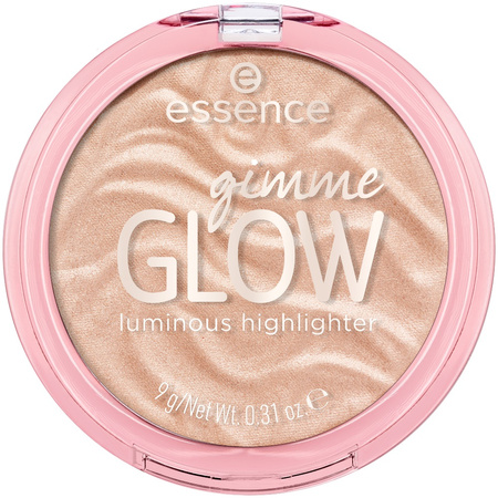 Essence Gimme Glow Luminous Highlighter rozświetlacz do twarzy 10 Glowy Champagne 9g