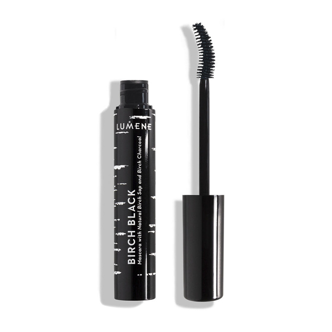 Lumene Nordic Noir Birch Black Mascara podkręcający tusz do rzęs 9ml