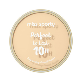 Miss Sporty Perfect To Last 10H matujący puder do twarzy 050 Transparent 9g