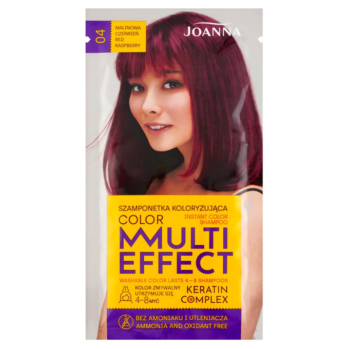 Multi Effect Color szamponetka koloryzująca 04 Malinowa Czerwień 35g