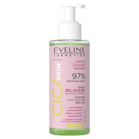 Eveline Cica skin Kojący żel-olejek do mycia twarzy, 145 ml
