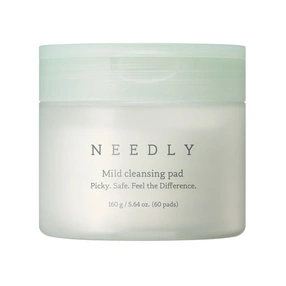 Needly Mild Cleansing Pad, delikatne płatki oczyszczające skórę twarzy, 60 szt