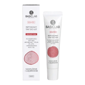 BasicLab Peptydowy tint do ust – 230 Dusty Rose, 15 ml