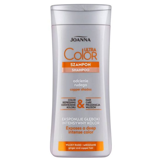 Ultra Color szampon do włosów odcienie rudego 200 ml