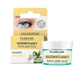 Floslek Rozświetlający krem pod oczy świetlik witamina C 15 ml