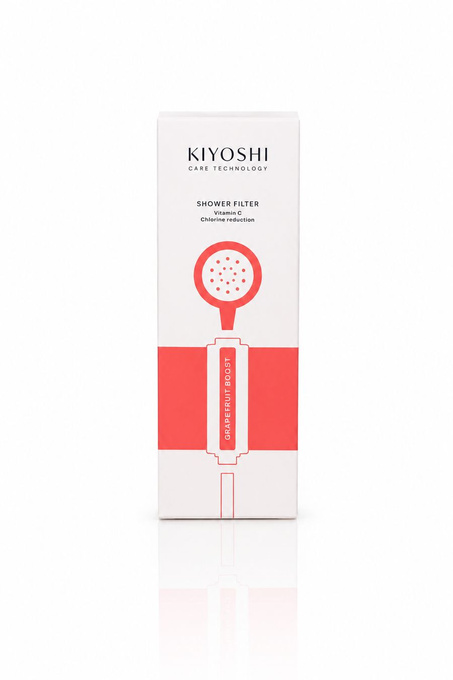Kiyoshi Grapefruit Boost – filtr prysznicowy z witaminą C o zapachu grejpfruta, 95 g