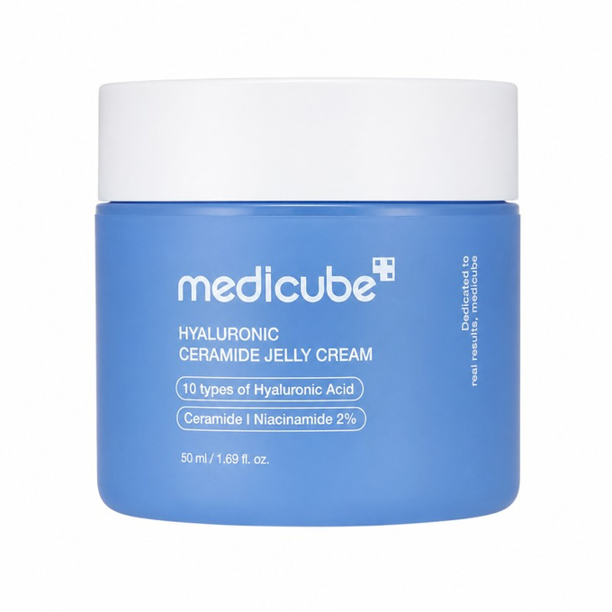 Medicube Hyaluronic Ceramide Jelly Cream Silnie nawilżający żel-krem, 50 ml