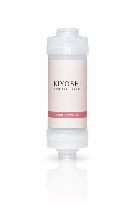 Kiyoshi Pure Powder – filtr prysznicowy z witaminą C o pudrowym zapachu, 95 g