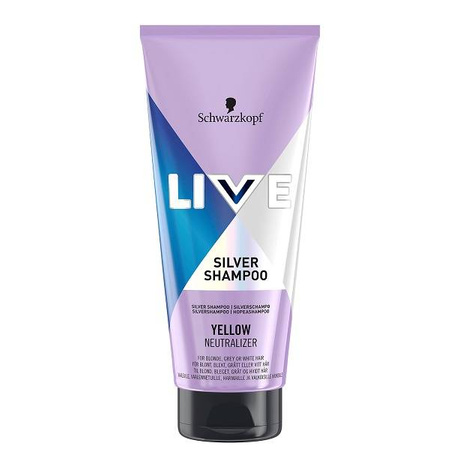 Live Silver Shampoo szampon do włosów neutralizujący żółty odcień 200 ml