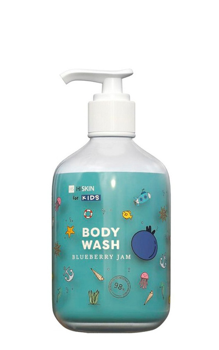 HISKIN KIDS Żel do mycia ciała, Blueberry Jam Blue, 400 ml
