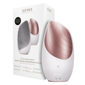 GESKE Szczoteczka soniczna do twarzy - Sonic Thermo Facial Brush 6 in 1