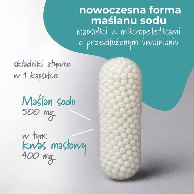 Twój Cel To Maślan Sodu - Forte, 60 kapsułek