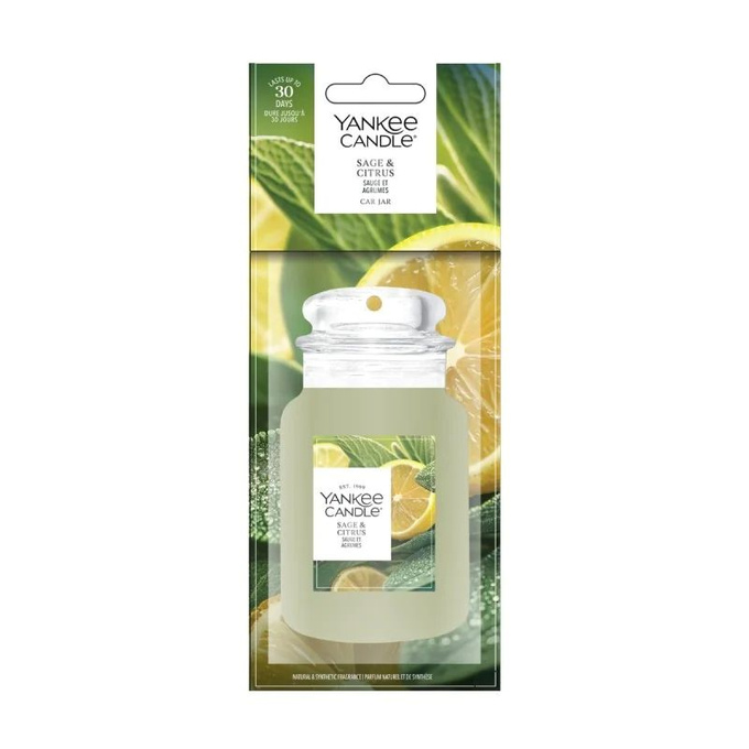 Yankee Candle Car Jar Zapach do samochodu Sage & Citrus