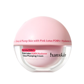 Hanskin Pink Lotus PDRN Hyaluron Glow Plumping Krem ujędrniająco-rozświetlające 50 ml
