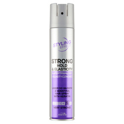 Styling Effect lakier do włosów z keratyną bardzo mocny 250 ml