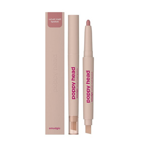 poppy head smudgic velvet matt lipstick Kredka do ust - 04 Bare Illusion, 0,85 g