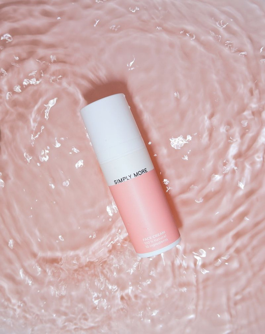 SIMPLY MORE naturalny ultranawilżający krem do twarzy 