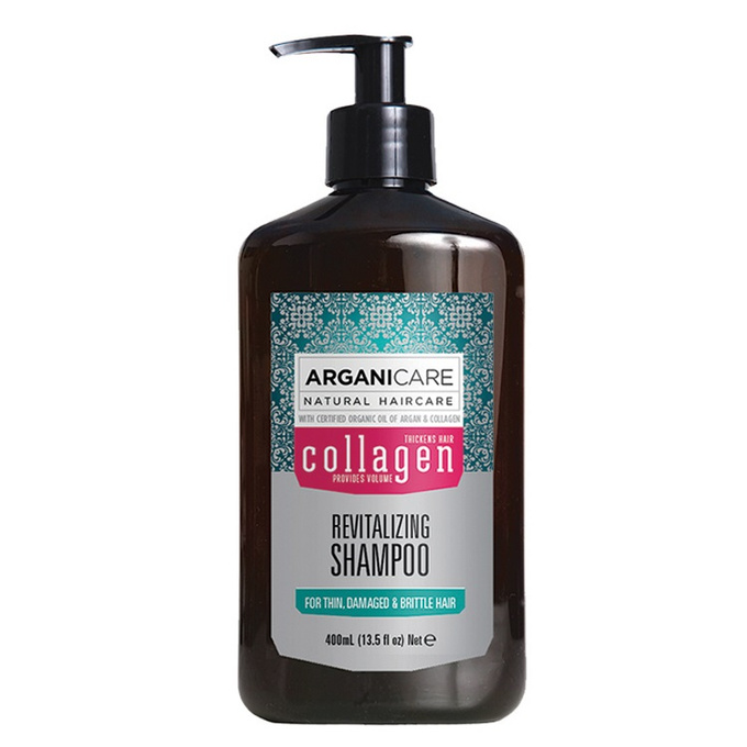 Arganicare Collagen szampon rewitalizujący do cienkich włosów, 400 ml