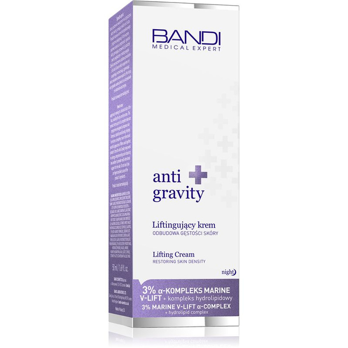 Bandi Medical Expert Anti Gravity Liftingujący krem odbudowujący gęstość skóry, 50 ml