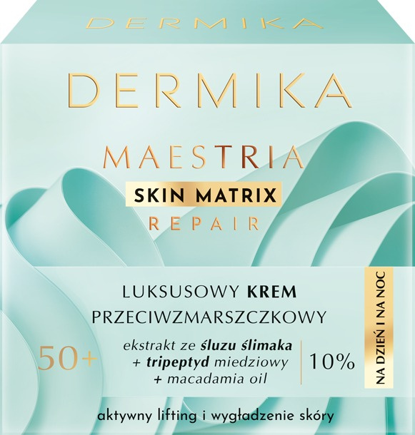 Dermika Maestria luksusowy krem przeciwzmarszczkowy 50+ na dzień i na noc 50 ml