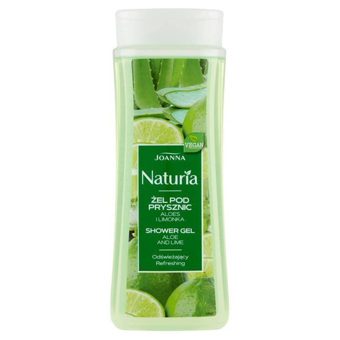 Naturia żel pod prysznic Aloes i Limonka 300 ml