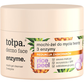 Tołpa Dermo Face Enzyme Mochi-żel do mycia twarzy 3 enzymy Rice Peel, 110 g