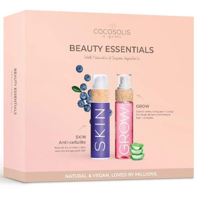 Cocosolis Beauty Essentials Zestaw Skin Anticellulite & Grow