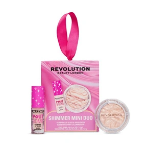 REVOLUTION Shimmer Mini Duo – mini zestaw rozświetlający
