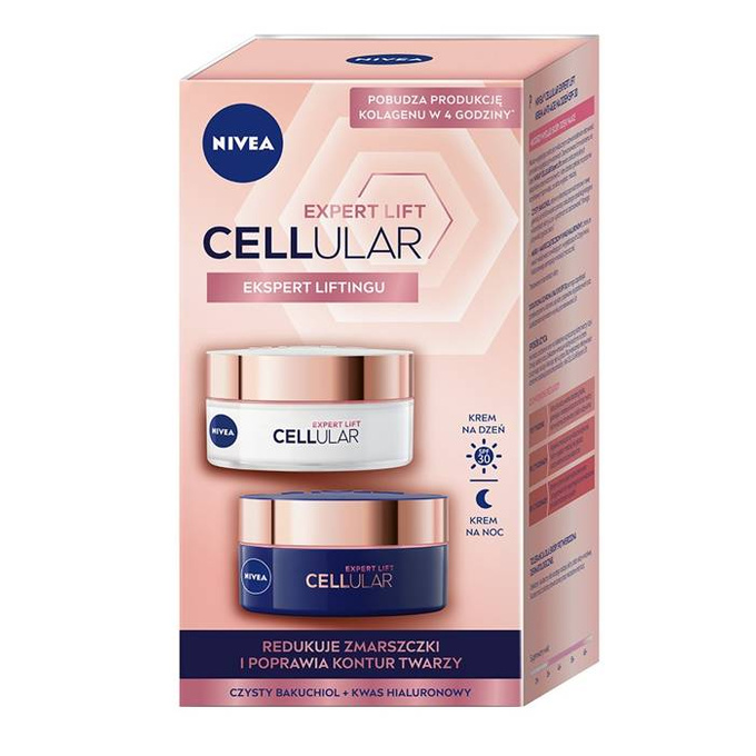 Cellular Expert Lift zestaw krem anti-age na dzień SPF30 50 ml + krem anti-age na noc 50 ml