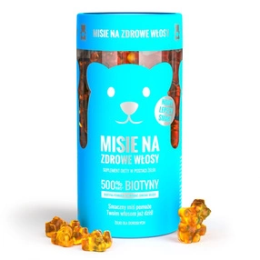 Nobel Health Misie na włosy 60 żelek