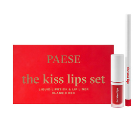 PAESE, THE KISS LIPS ZESTAW 06 -  CLASSIC RED