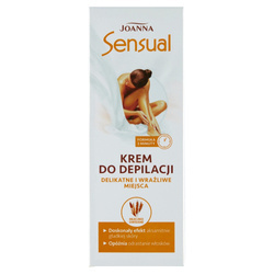 Sensual krem do depilacji delikatne i wrażliwe miejsca 100g