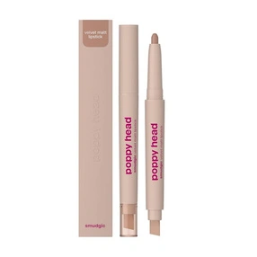 poppy head smudgic velvet matt lipstick Kredka do ust - 02 Spellbound Nude, 0,85 g