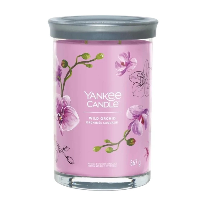 Yankee Candle Tumbler z 2 knotami WILD ORCHID 567 g