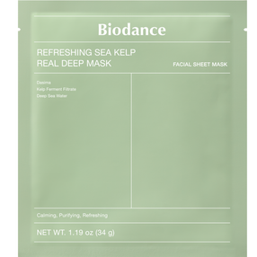 BIODANCE Refreshing Sea Kelp Real Deep Mask Hydrożelowa maska w płachcie, 1 szt