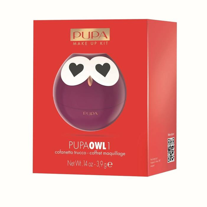 PUPA Milano Paleta do makijażu PUPA OWL 1 002 Pink Shades