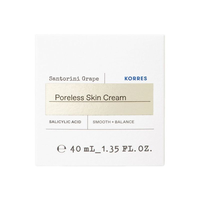 Korres Santorini Grape krem do twarzy zmniejszający widoczność porów