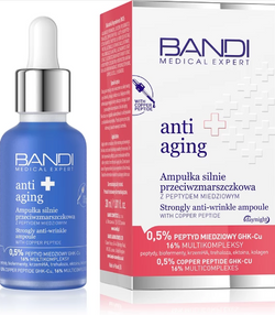  BANDI MEDICAL EXPERT ANTI-AGING Ampułka silnie przeciwzmarszkowa z peptydem miedziowym