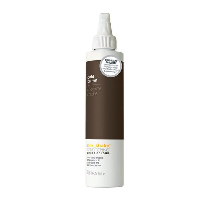 Milk Shake Direct Colour - bezpośrednia koloryzacja do włosów - Cold Brown, 200 ml