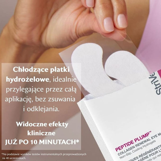 StriVectin Peptide Plump™ Kolagenowe płatki pod oczy, 6 par