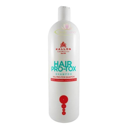 Hair Pro-Tox Shampoo szampon do włosów z keratyną kolagenem i kwasem hialuronowym 1000ml