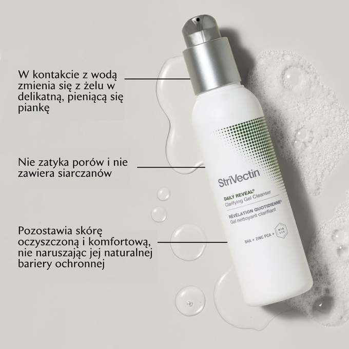 StriVectin Daily Reveal Żel do mycia twarzy, 150 ml