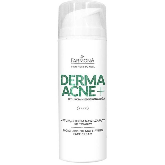 Dermaacne+ matujący krem nawilżający do twarzy 150 ml