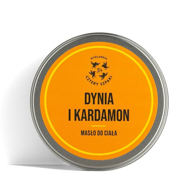 4 Szpaki Masło do ciała Dynia i Kardamon 150 ml