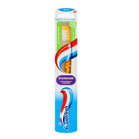 Aquafresh Family Toothbrush szczoteczka do zębów Medium 1szt